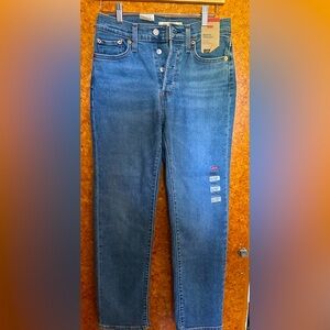 Levi’s Short Women’s Button-up Wedgie Straight Jeans